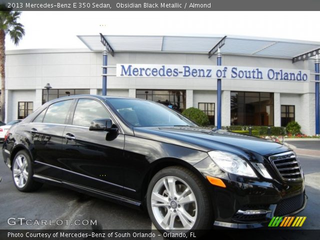 2013 Mercedes-Benz E 350 Sedan in Obsidian Black Metallic