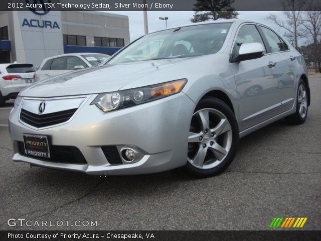 2012 Acura TSX Technology Sedan in Silver Moon