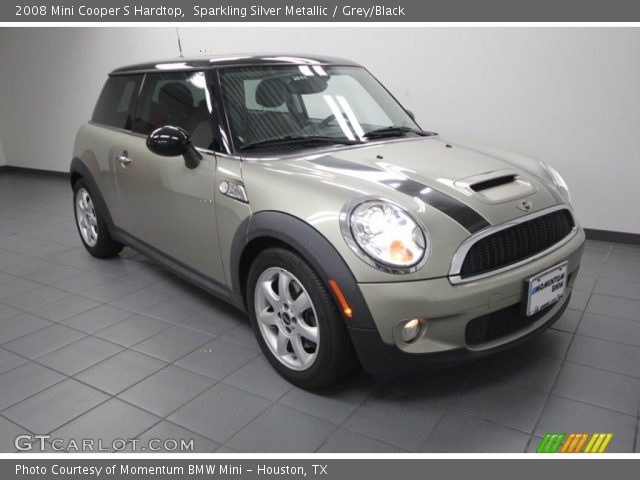 2008 Mini Cooper S Hardtop in Sparkling Silver Metallic