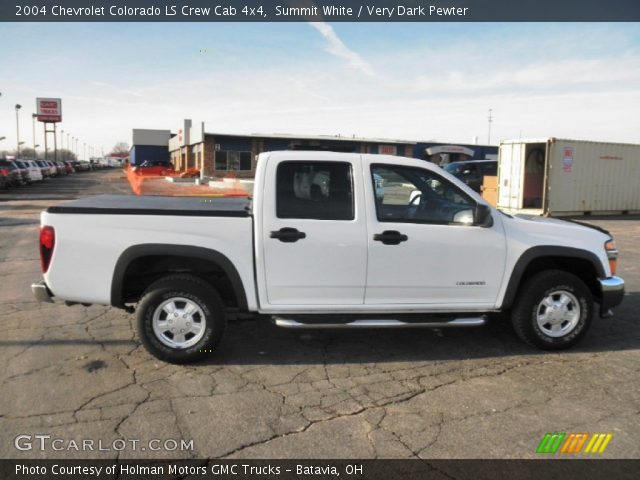 2004 Chevrolet Colorado LS Crew Cab 4x4 in Summit White