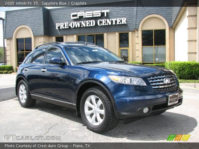 2005 Infiniti FX 35 in Sapphire Blue