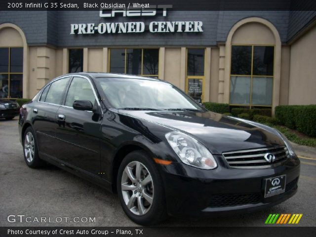 2005 Infiniti G 35 Sedan in Black Obsidian