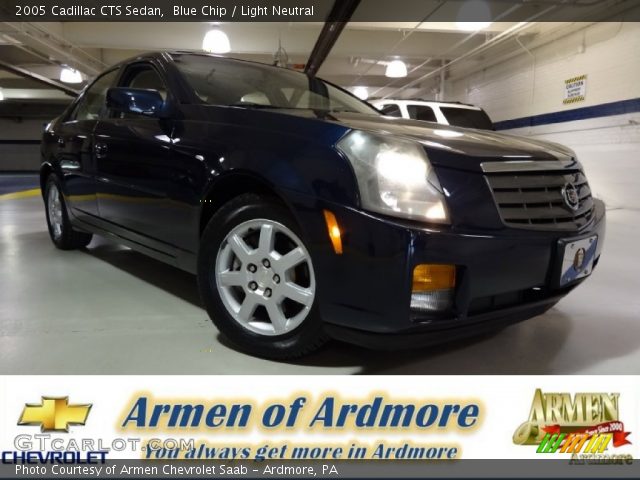 2005 Cadillac CTS Sedan in Blue Chip