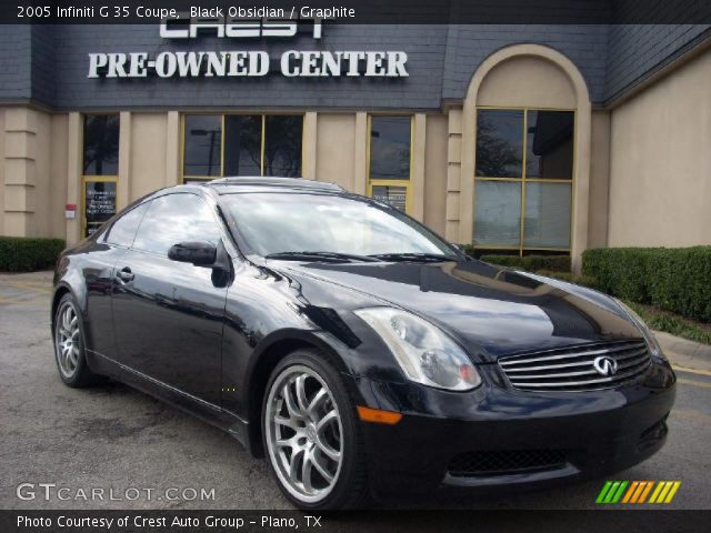 2005 Infiniti G 35 Coupe in Black Obsidian