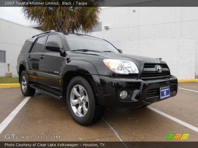 2007 Toyota 4Runner Limited in Black