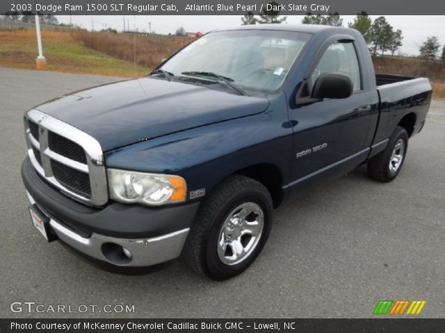2003 Dodge Ram 1500 SLT Regular Cab in Atlantic Blue Pearl
