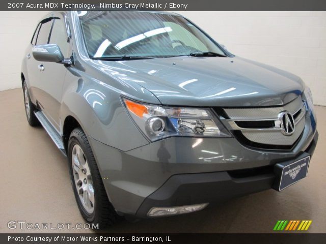 2007 Acura MDX Technology in Nimbus Gray Metallic