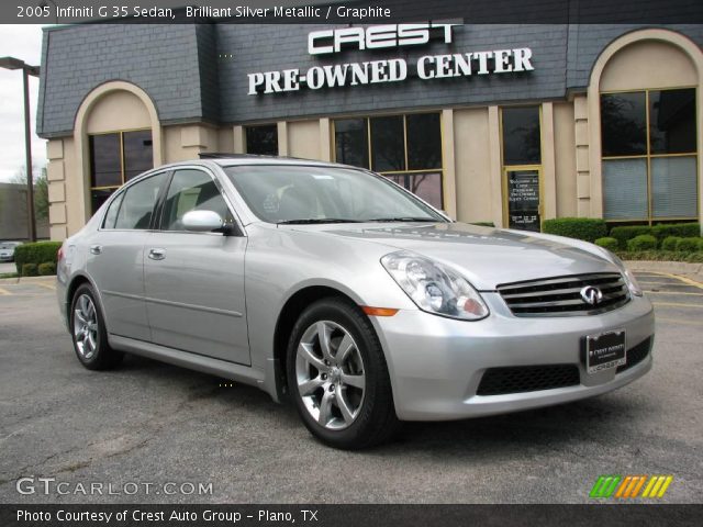 2005 Infiniti G 35 Sedan in Brilliant Silver Metallic