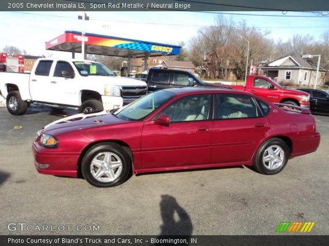 2005 Chevrolet Impala LS in Sport Red Metallic