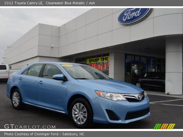 2012 Toyota Camry LE in Clearwater Blue Metallic