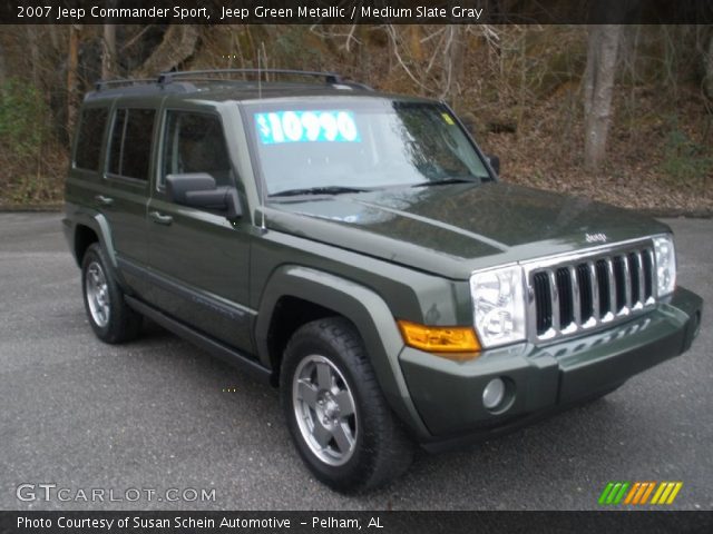 2007 Jeep Commander Sport in Jeep Green Metallic