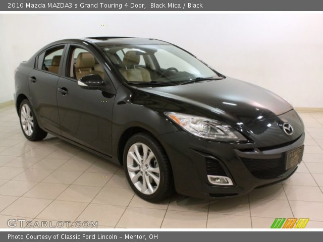 2010 Mazda MAZDA3 s Grand Touring 4 Door in Black Mica