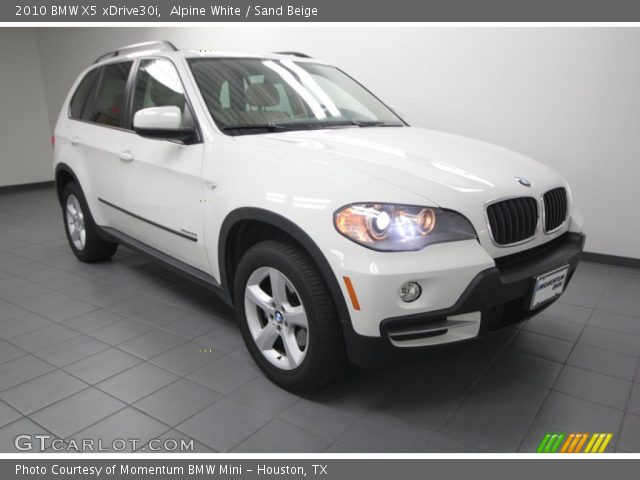 2010 BMW X5 xDrive30i in Alpine White