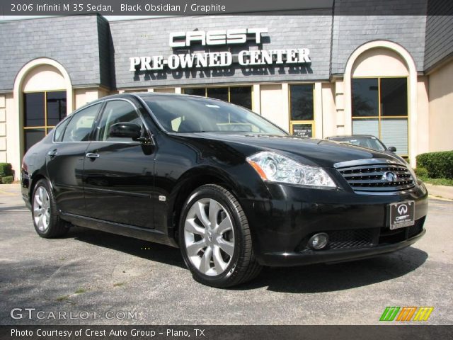2006 Infiniti M 35 Sedan in Black Obsidian
