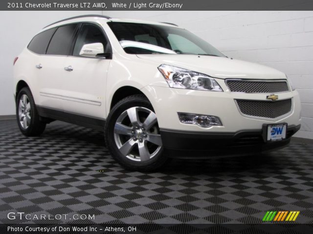 2011 Chevrolet Traverse LTZ AWD in White