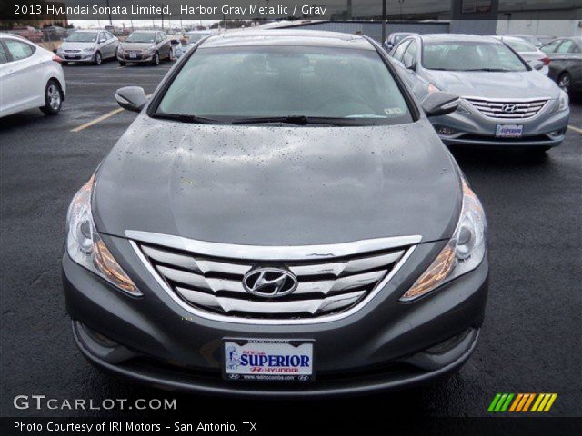 2013 Hyundai Sonata Limited in Harbor Gray Metallic