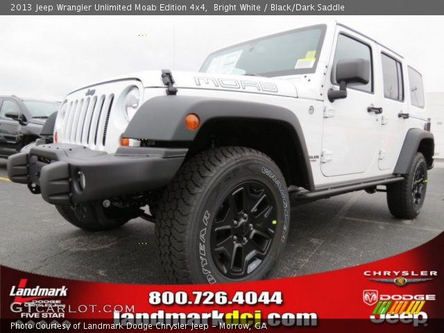 2013 Jeep Wrangler Unlimited Moab Edition 4x4 in Bright White