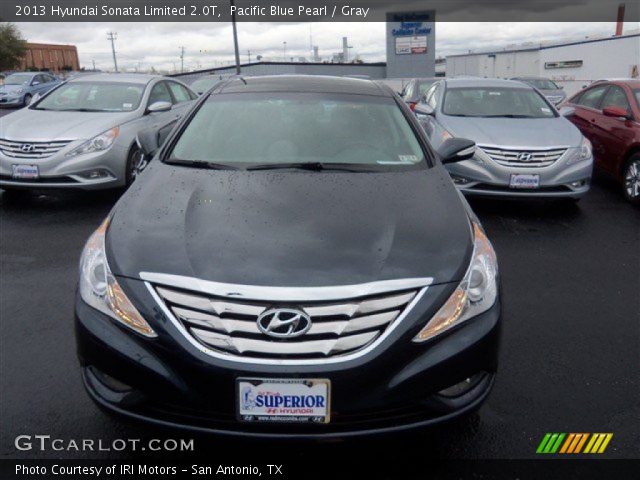 2013 Hyundai Sonata Limited 2.0T in Pacific Blue Pearl