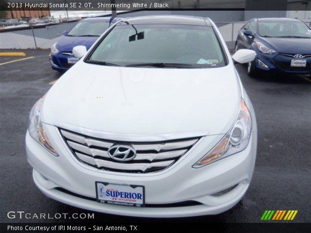 2013 Hyundai Sonata SE 2.0T in Shimmering White