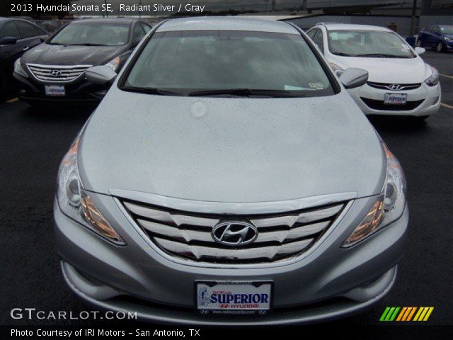 2013 Hyundai Sonata SE in Radiant Silver