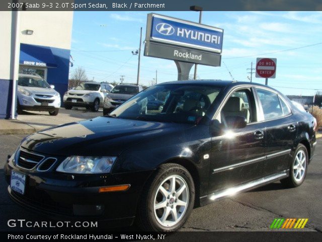 2007 Saab 9-3 2.0T Sport Sedan in Black