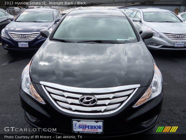 2013 Hyundai Sonata SE in Midnight Black