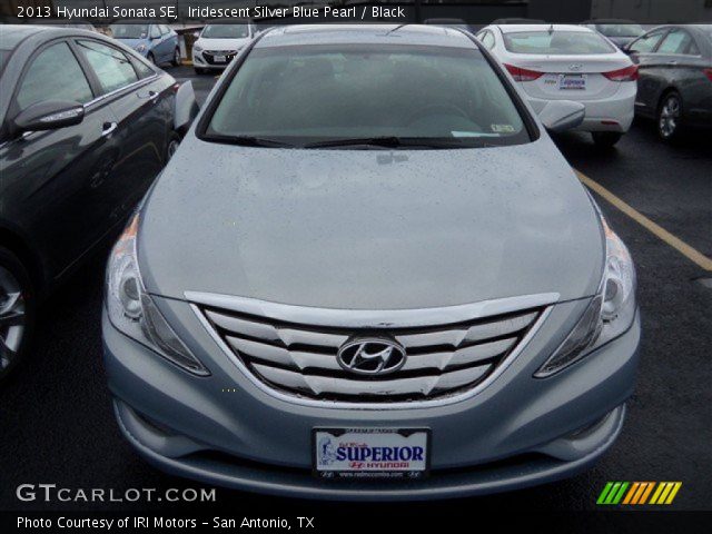 2013 Hyundai Sonata SE in Iridescent Silver Blue Pearl