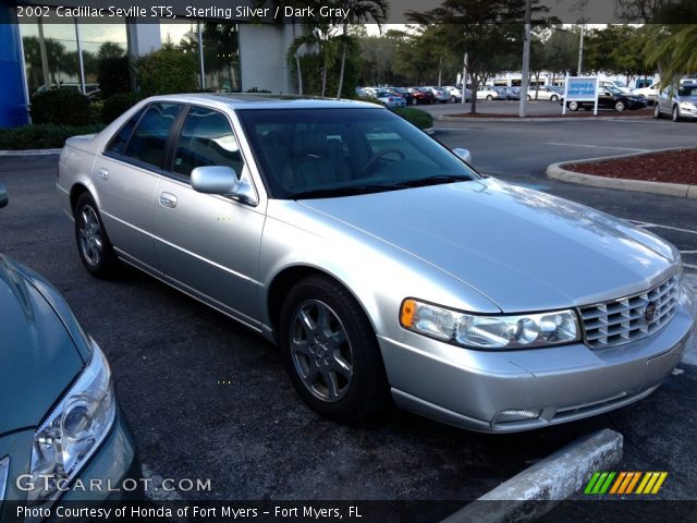 2002 Cadillac Seville STS in Sterling Silver