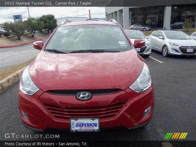 2013 Hyundai Tucson GLS in Garnet Red