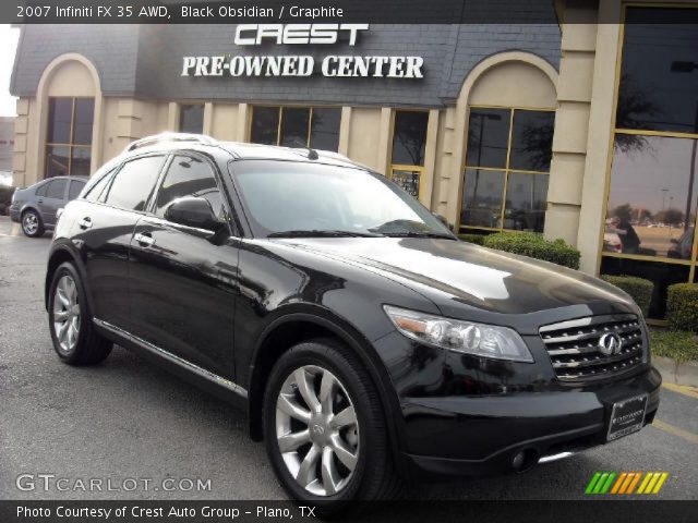 2007 Infiniti FX 35 AWD in Black Obsidian