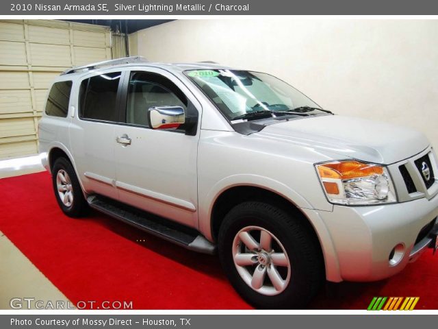 2010 Nissan Armada SE in Silver Lightning Metallic