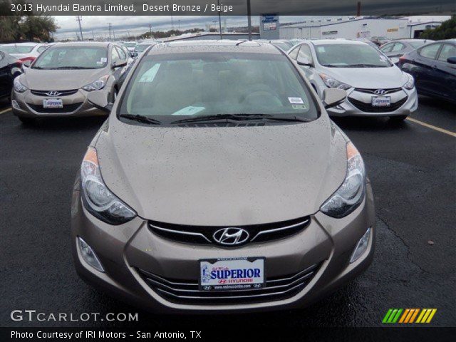 2013 Hyundai Elantra Limited in Desert Bronze