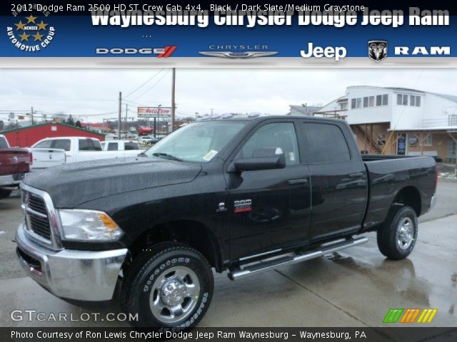 2012 Dodge Ram 2500 HD ST Crew Cab 4x4 in Black