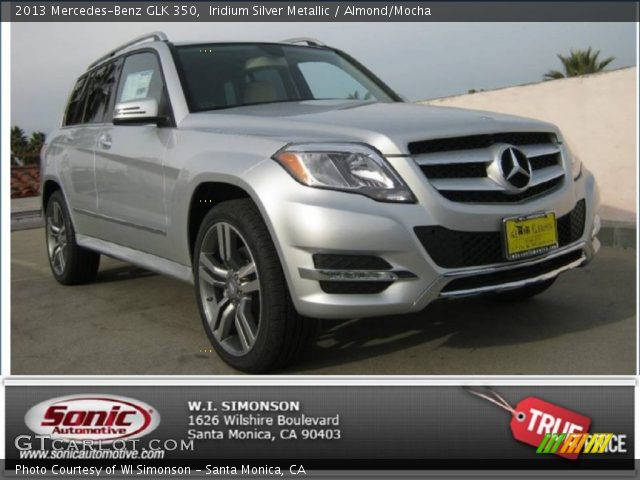 2013 Mercedes-Benz GLK 350 in Iridium Silver Metallic