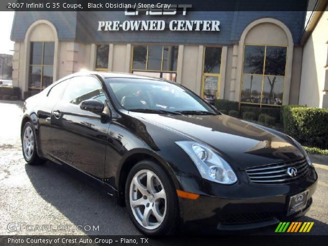 2007 Infiniti G 35 Coupe in Black Obsidian