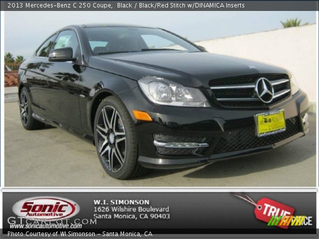 2013 Mercedes-Benz C 250 Coupe in Black