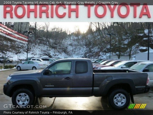 2009 Toyota Tacoma V6 Access Cab 4x4 in Magnetic Gray Metallic
