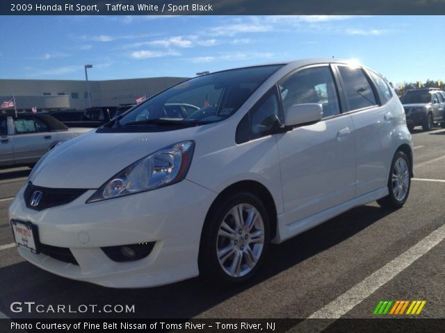 2009 Honda Fit Sport in Taffeta White