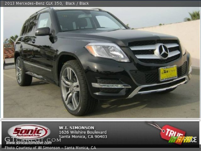 2013 Mercedes-Benz GLK 350 in Black