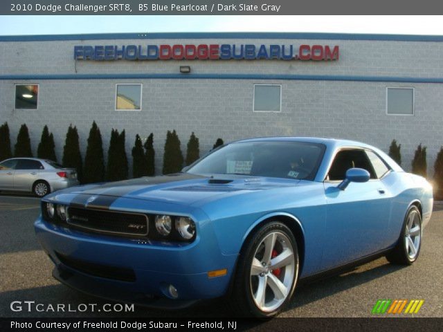 2010 Dodge Challenger SRT8 in B5 Blue Pearlcoat