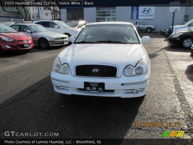 2003 Hyundai Sonata GLS V6 in Noble White