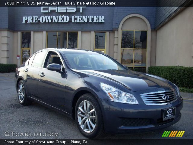 2008 Infiniti G 35 Journey Sedan in Blue Slate Metallic
