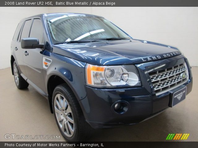 2008 Land Rover LR2 HSE in Baltic Blue Metallic