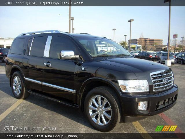 2008 Infiniti QX 56 in Liquid Onyx Black