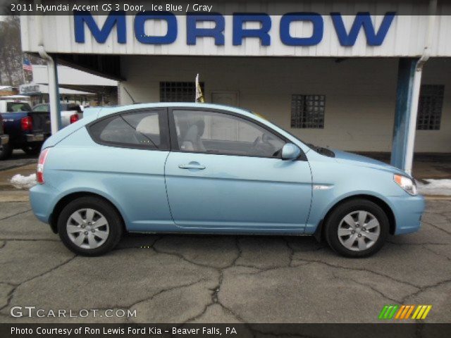 2011 Hyundai Accent GS 3 Door in Ice Blue
