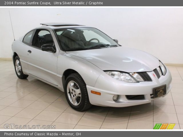 2004 Pontiac Sunfire Coupe in Ultra Silver Metallic