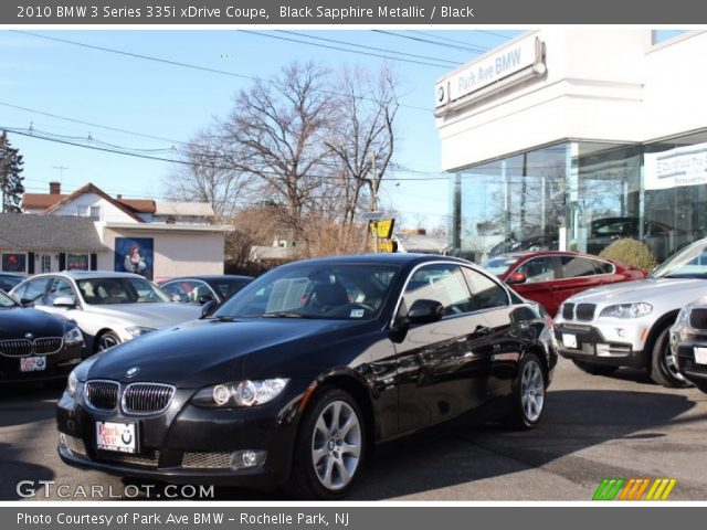 2010 BMW 3 Series 335i xDrive Coupe in Black Sapphire Metallic