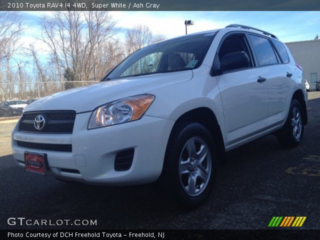 2010 Toyota RAV4 I4 4WD in Super White