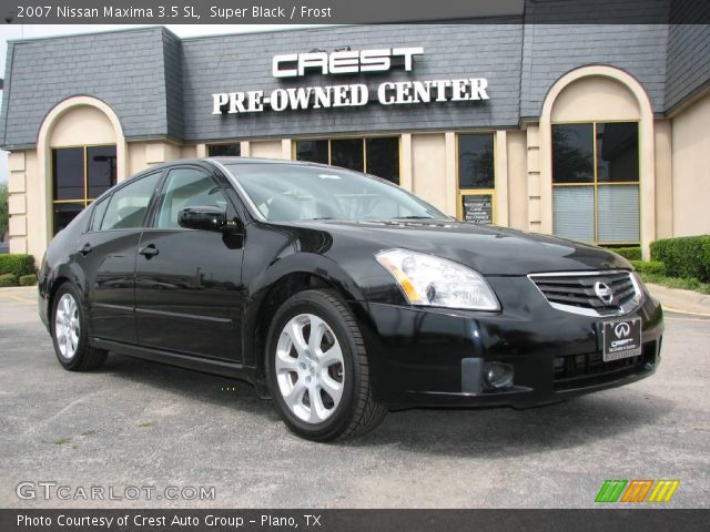 2007 Nissan Maxima 3.5 SL in Super Black