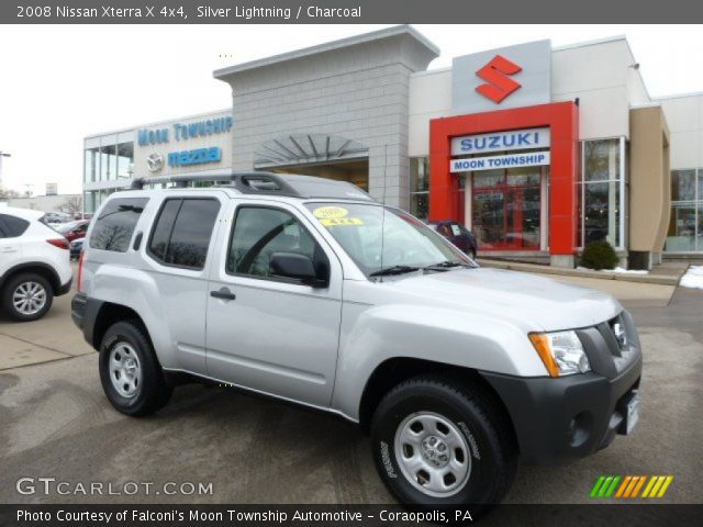 2008 Nissan Xterra X 4x4 in Silver Lightning